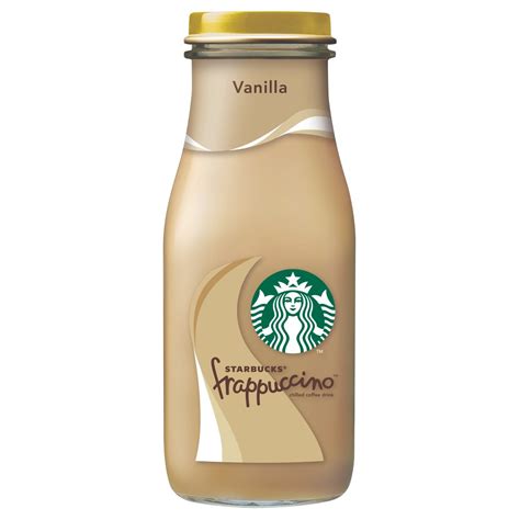 Starbucks Frappuccino Chilled Coffee Drink Vanilla Ml Shopee