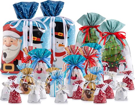 36 Tmate Christmas Drawstring T Bags Set Including T Tags And