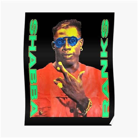 Shabba Ranks Classic Vintage Poster For Sale By Vgraphicdesigns Redbubble