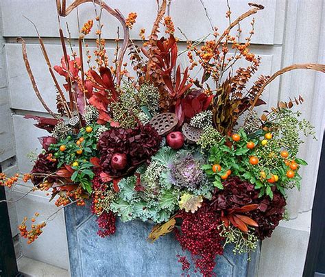 88 Amazing Fall Container Gardening Ideas 1