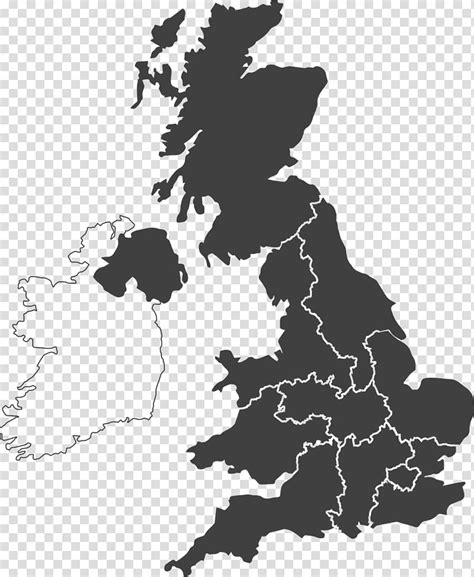 Outline England Map World British Isles Outline Map Royalty Free