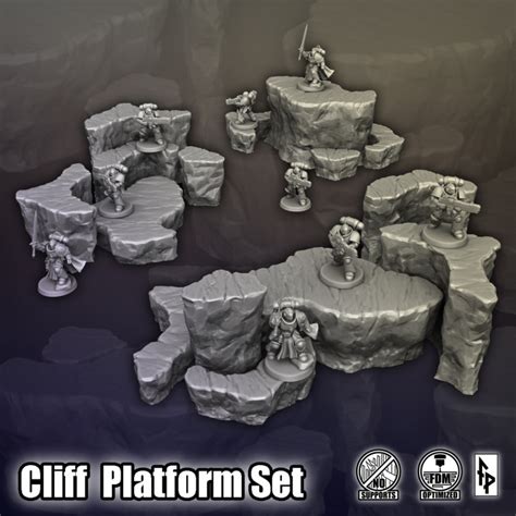 download cliff platform set da forbidden prints