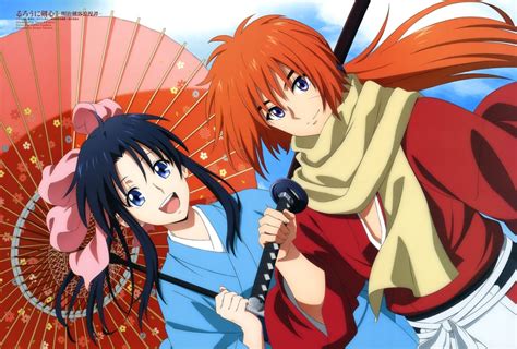 Himura Kenshin And Kamiya Kaoru Rurouni Kenshin And More Drawn By Ichinose Yuuri Danbooru