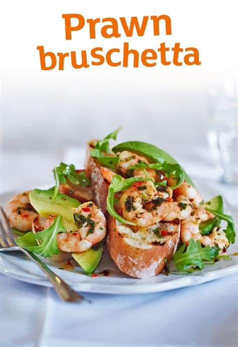 Dinner this week just got a whole lot easier! Prawn, avocado and chilli bruschetta | Recipe | Mother's ...