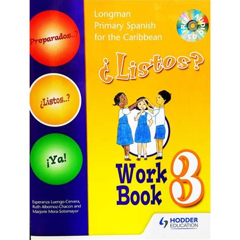 Longman Primary Spanish For The Caribbean Listos Workbook 3 Charran