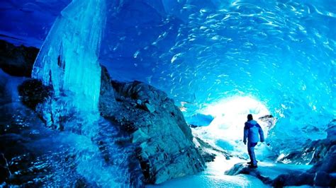 Mendenhall Glacier Caves Ice Cave Alaska Vacation Mendenhall Ice Caves