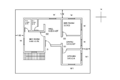 Make Autocad 2d Plan For You Based On Your Sketches By Rohitcreation