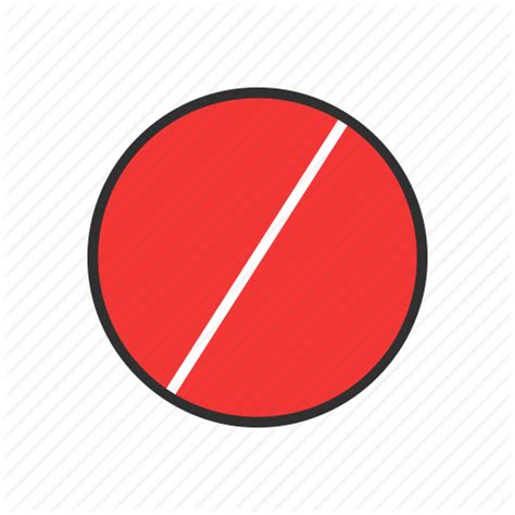 Circle Slash Icon At Getdrawings Free Download