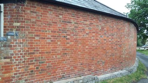 Beautiful Curved Brick Wall In Bucks Brick Wall Brickwork Outdoor Decor