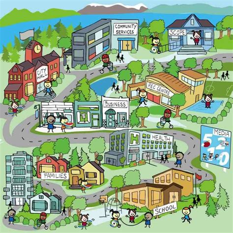 Download High Quality Map Clipart Neighborhood Transparent Png Images