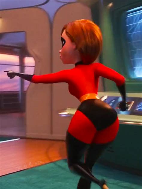 The Animated Character Is Dressed In Red And Black While She S Holding