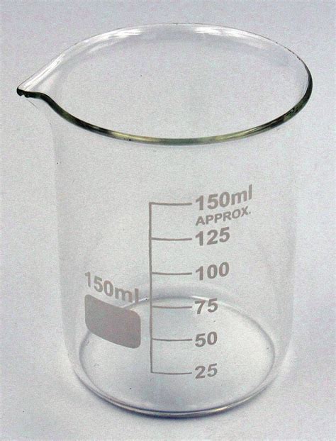 Lab Safety Supply Beaker Glass 51 Oz Labware Capacity English
