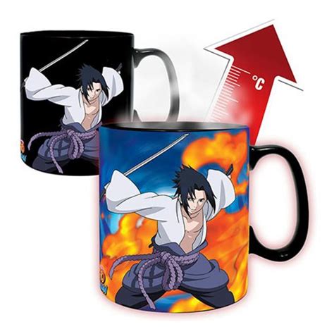 Naruto Shippuden Naruto Vs Sasuke Magic Mug And Coaster T Set