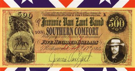 Classic Rock Walldill Jimmie Van Zant Southern Comfort 2000