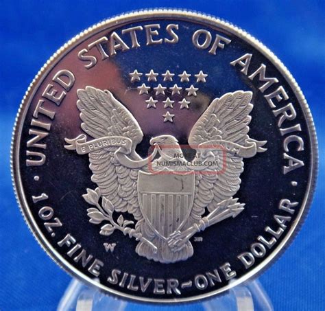 2004 1 American Eagle Silver Dollar Proof Us Coin Bullion 1 Oz 999 Fine