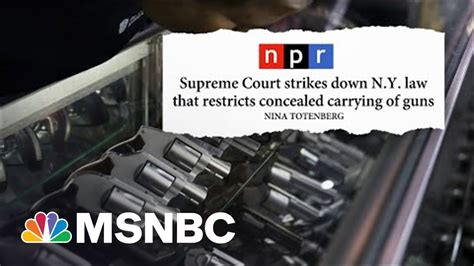 Supreme Court Strikes Down Ny State Concealed Gun Law One News