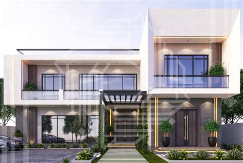 Modern Luxury Villa Exterior By Ur Designs Architect