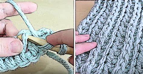How To Make Your Crochet Look Like Knitting Crochet Instructions