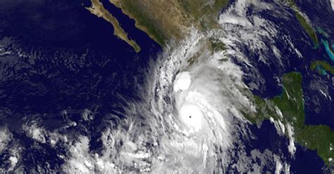 Monster Hurricane Patricia Nears Mexicos Pacific Coast Cbs News