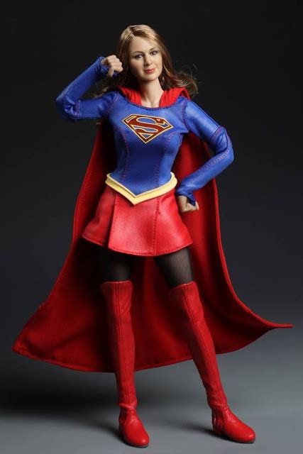Toyhaven Five Star 1 6 Scale Super Girl 12 Inch Female Figure Melissa Benoist From Tv Supergirl