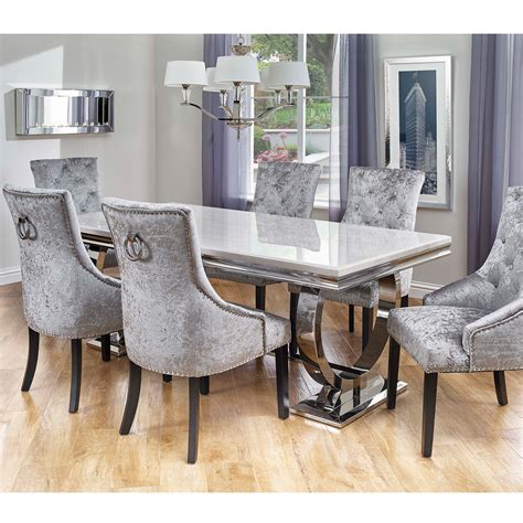 Cookes Collection Valentina Dining Table And 6 Chairs Dining Furniture