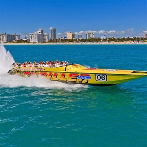 Speedboat Sightseeing Tour Of Miami Fever