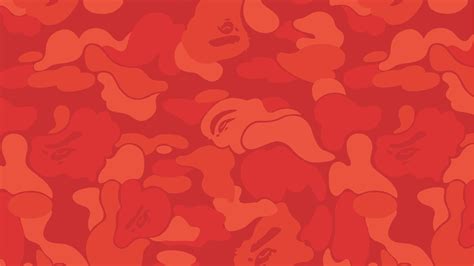 Red Bape Camo Wallpapers Top Free Red Bape Camo Backgrounds