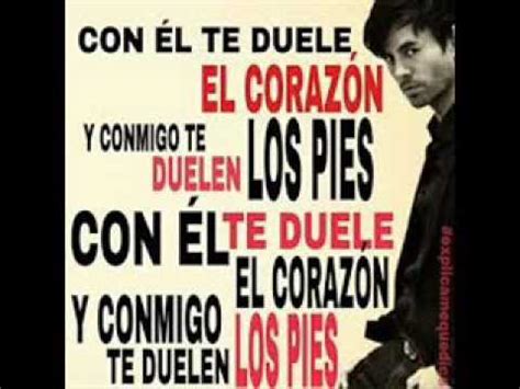 Letra Duele El Corazon Enrique Iglesias Ft Wisin Youtube