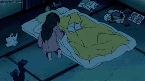 Sleep Bed GIF Sleep Bed Anime Discover Share GIFs