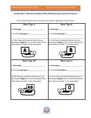 Amoeba sisters alleles and genes answer key pdf + my pdf. video_recap_of_multiple_alleles_by_amoeba_sisters.pdf ...