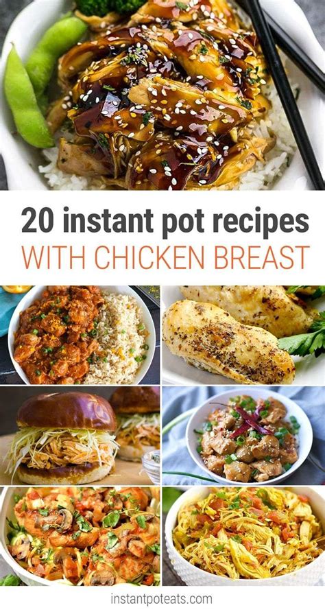 Easy chicken breast recipe to either enjoy on its own or to add to any recipe. Pin on Instant Pot