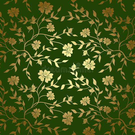 Free download gold background vector image is for parsnal and commercial use. Green And Gold Floral Texture For Background - Eps Stock ...