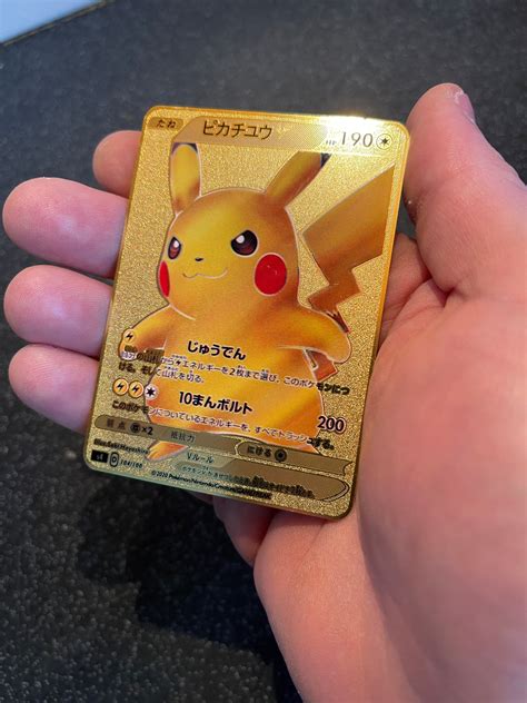 Pokemon Pikachu Gold Card Hot Sex Picture