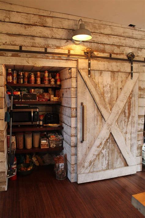 Shiplap Pantry By Keeriah Log Cabin Kitchens Rustic House Log Home