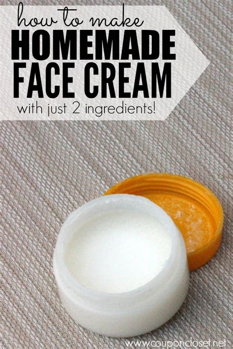 Diy Face Moisturizer Homemade Face Cream One Crazy Mom