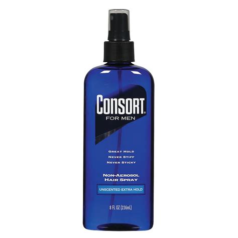 Consort For Men Hair Spray Non Aerosol Extra Hold Unscented Walgreens