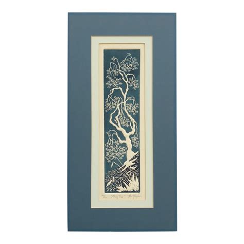 Al Kaufman Ming Tree Limited Edition 40100 Intaglio Relief Etching