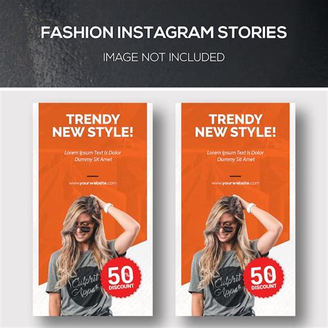 Premium Psd Fashion Instagram Stories