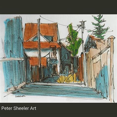 Peter Sheeler On Instagram Toronto Back Alley Cityscapes