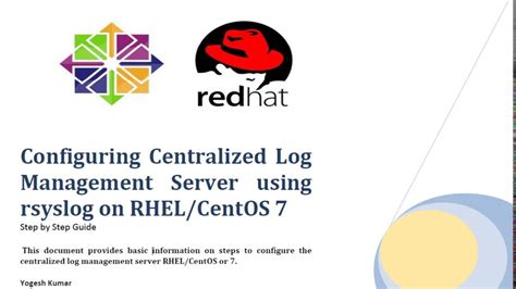 Centralized Log Management Server Using Rsyslog On Rhel Centos 7 Youtube