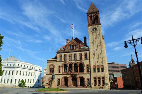 Albany City Hall Albany New York State Usa Stock Photo Image Of