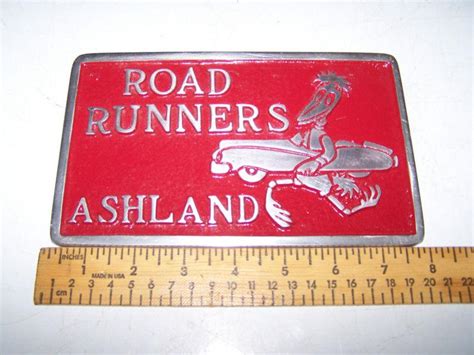 Buy Road Runners Ashland Car Club Plaque In Sunburg Minnesota Us For