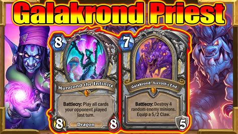 Best Control Galakrond Priest To Get Legend Now X More Fun