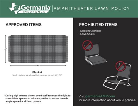 Germania insurance locations & hours near san francisco. Germania Insurance Amphitheater Announces New Bag & Lawn Policies for Upcoming Concert Season ...