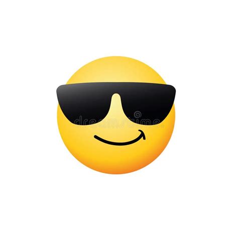high quality emoticon with sunglasses stock illustration illustration of facial signs 270331593
