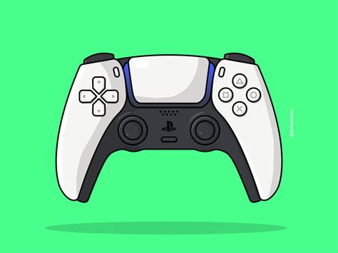 Ps5 Controller Illustration By Ronak Jadhavrao On Dribbble