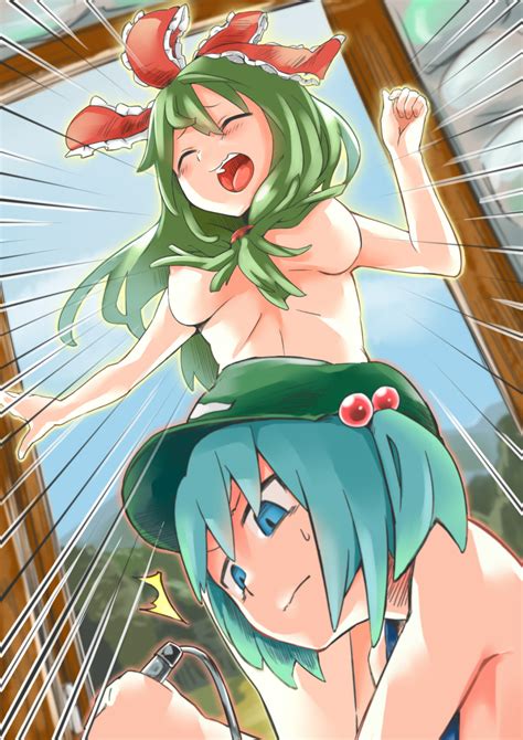 Muchi Maro Kagiyama Hina Kawashiro Nitori Hinamatsuri Touhou Bad