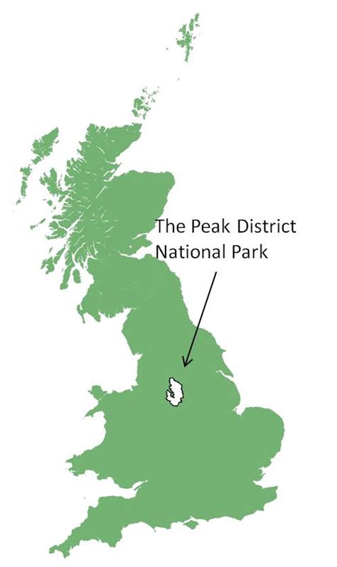 Fig 1 Peak District Location