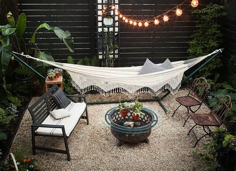 Patio seating is essential in any yard. Small Backyard Ideas: 20 Spaces We Love - Bob Vila