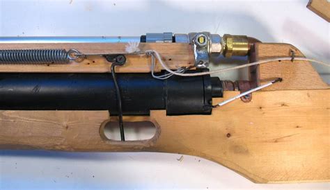 The bb machine gun pictured in this build has a 6 litre air supply and a magazine holding 1000+ bb:s. Homemade air gun